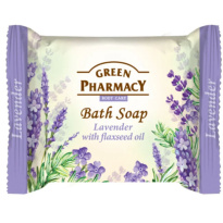Green Pharmacy WC-saippua Laventeli ja pellavaöljy 100g