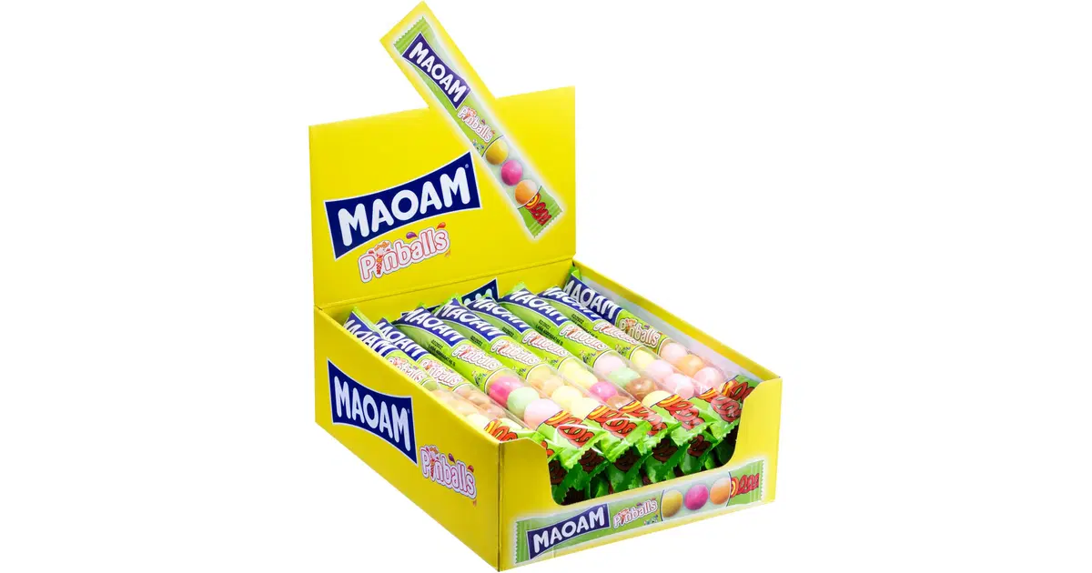 MAOAM Pinballs 32g Hedelmätoffee