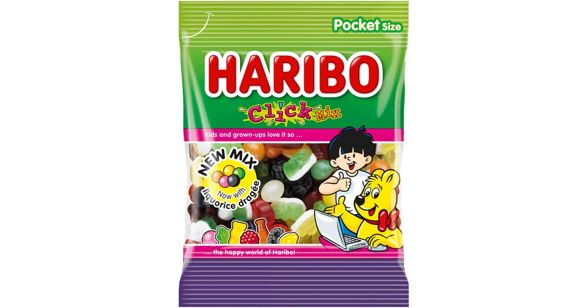 HARIBO Click Mix 80g  Karkkipussi