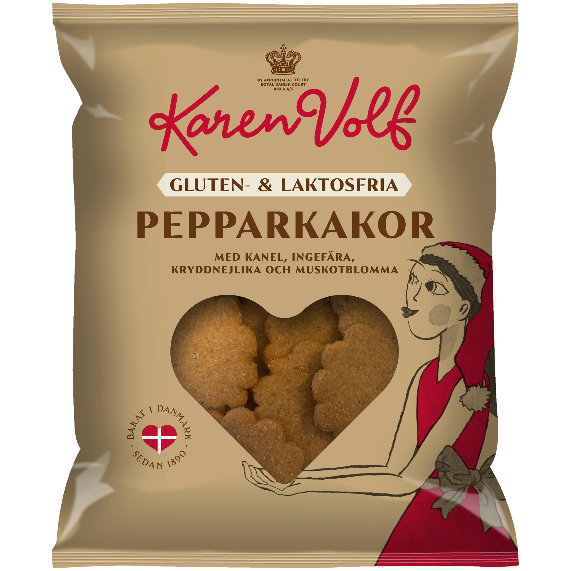 Karen Volf Pepperkakor 165g gluteeniton & laktoositon