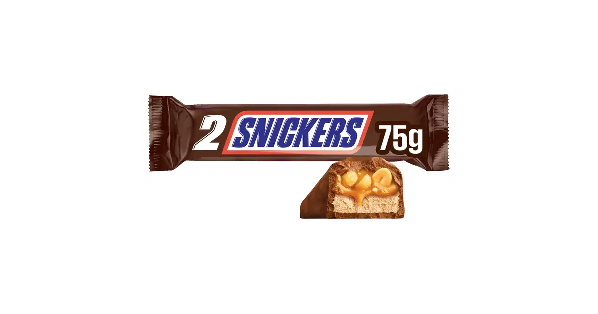 Snickers 2pack suklaapatukka 75g