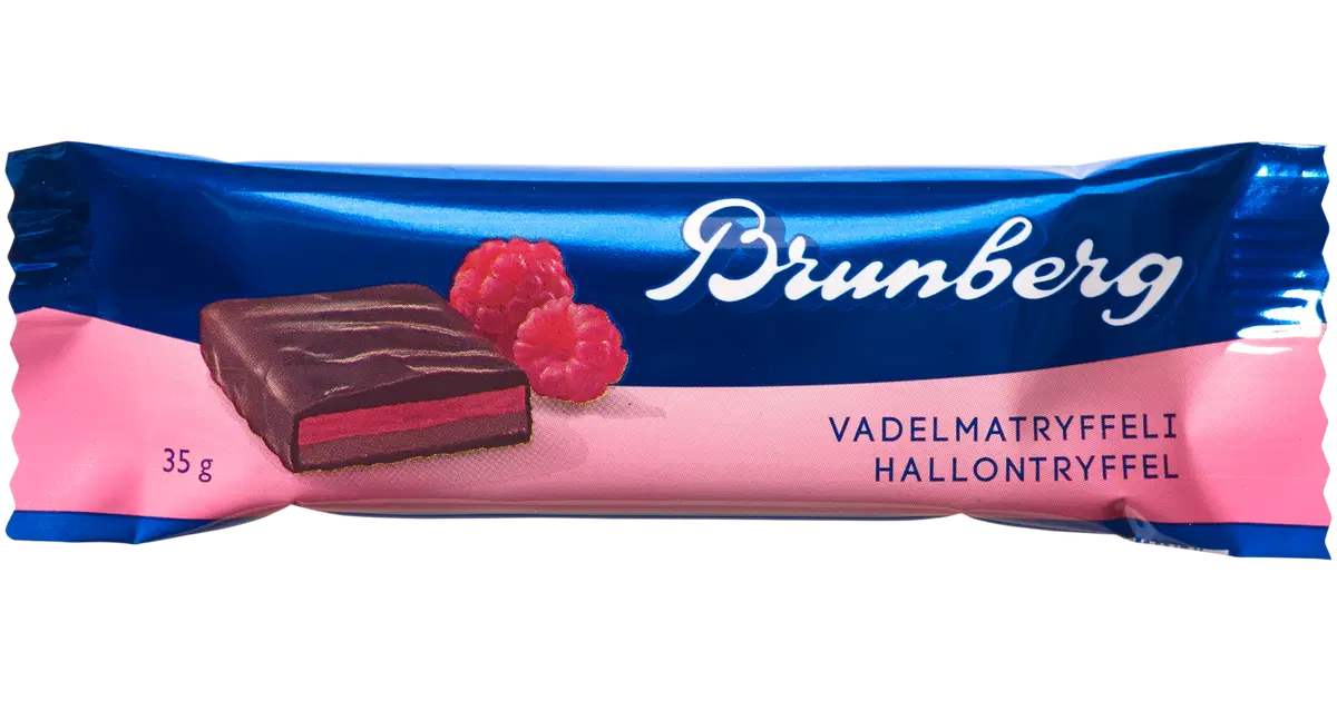 Brunberg Vadelmatryffelipatukka 35g