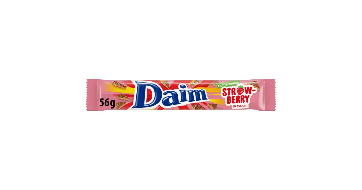 Daim Double Strawberry  suklaapatukka 56g