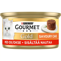 Gourmet Gold Savoury Cake nautaa ja tomaattia kissanruoka 85g