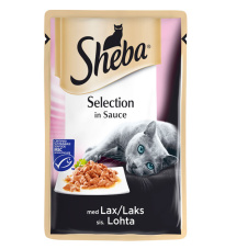Sheba Selection lohta kastikkeessa MSC serifioitu 85g