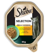 Sheba Selection annosateria kana-kalkkuna 85g
