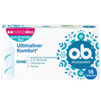 O.B. Tamponit ProComfort Mini 16 kpl