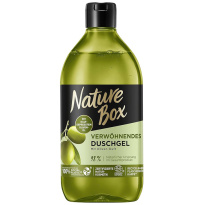 Nature Box suihkugeeli oliivituoksuinen 385ml