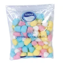 Ahtena Puuvillapallot Mix Väri 100 palloa 100 palloa