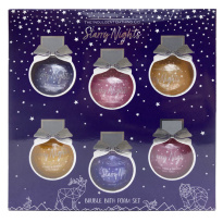 Starry Night - Lavender & Limeflower - Foam Bauble set