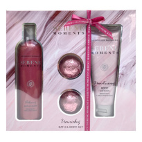Serene Moments - Bergamot, Lime & Patchouli - Nourishing Bathing set
