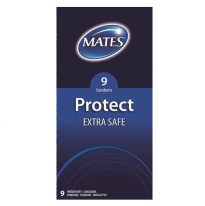 Mates Protect Extra Safe kondomit 9 pakkausta