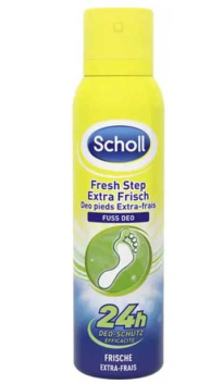 Scholl kenkädeodorantti Extra Fresh 150ml