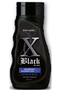 JM X Black Shampoo & Suihkugeeli 300ml