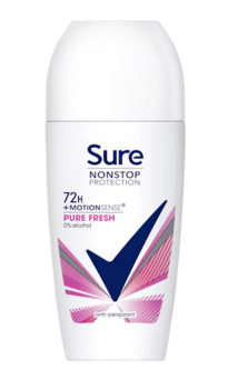 Sure Women 72h Pure Fresh Antiperspirant Deodorant Roll On 50ml