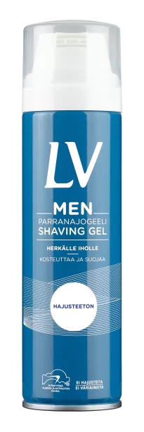 Lv Men parranajogeeli,sensitiivinen200ml