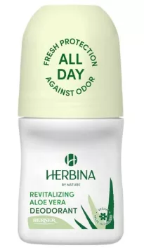 Herbina deodorantti roll-on Revitalizing Aloe Vera 50ml