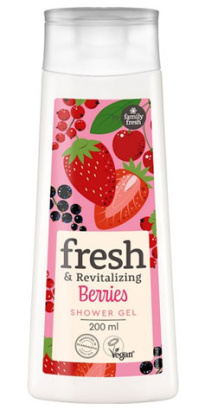 Family Fresh suihkusaippua Revitalizing Berries Shower Gel 200ml