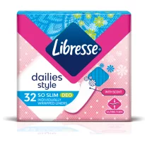 Libresse So Slim Deo Fresh pikkuhousunsuoja 32kpl 