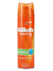 Gillette Fusion shaving gel sensitive 200ml