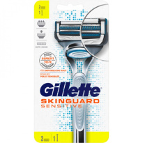 Gillette SkinGuard Sensitve Razor+2 bald
