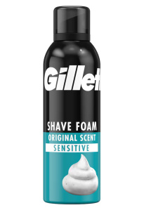 Gillette Classic -parranajovaahto herkälle iholle 200ml