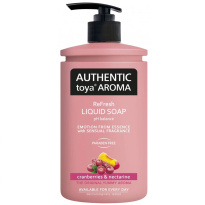 Authentic Aroma Karpalo & Nektariini nestesaippua 400ml
