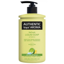 Authentic Aroma Jäälime & Sitruuna  nestesaippua 400ml