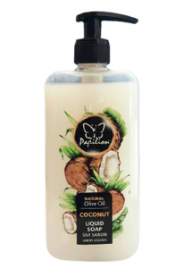 Papilion nestesaippua Kookos & Oliiviöljy 400ml