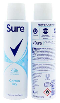 Sure Cotton Dry Antiperspirantti 150 ml