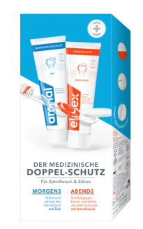 Elmex & Aronal hammastahnasarja 2x 75 ml