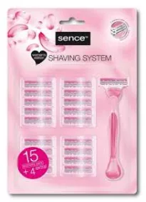 Sencebeauty Woman Razors 15pcs + 4pcs
