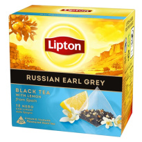 Lipton Pyramid tee Russian Earl Grey musta tee 20ps