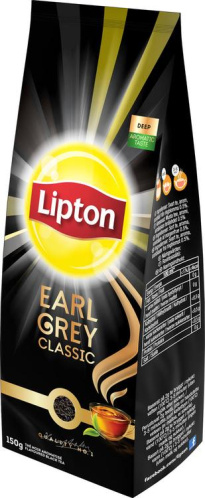 Lipton Classic Earl Grey musta irtotee 150g