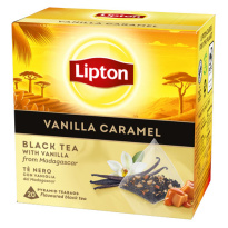 Lipton Pyramid tee Vanilla Caramel musta tee 20ps