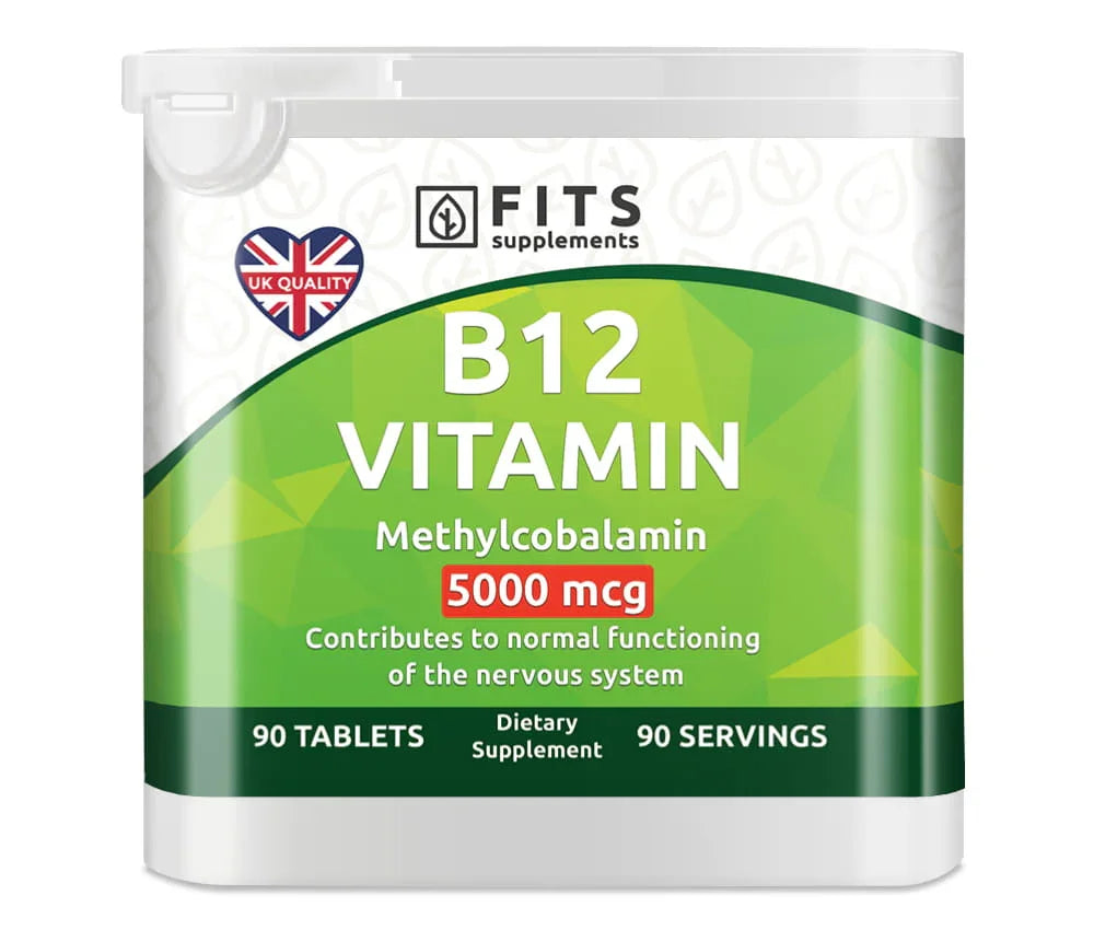 Vitamin B12 Strong 5000mcg 90 tablets