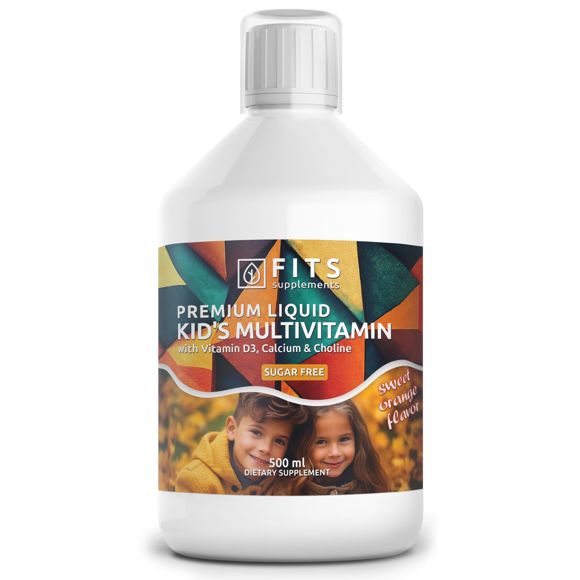 Liquid Kids Monivitamiini sokeriton 500ml