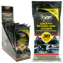 Kosteuspyyhkeet autoon 30kpl