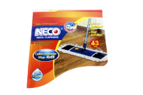 Puuvilla siivousmoppi varasieni 43 cm