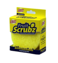 Siivoussieni Fruit Scrubz, keltainen