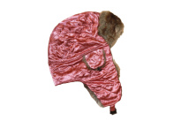 Karvalakki satiinia valkoinen 100% polyesteriä