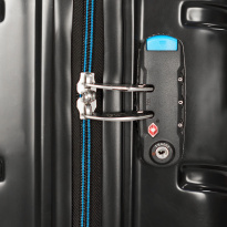 Alezar Advances Matkalaukku Musta/Sininen 20