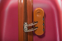 Alezar Gold Matkalaukkusetti Punainen (20