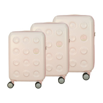 Alezar Rumba Luxury Matkalaukkusetti Pinkki (20