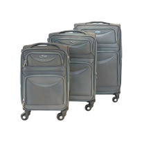 Alezar Falcon Matkalaukkusetti harmaa (20