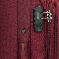 Alezar Lux Verona Matkalaukkusetti Punainen (20