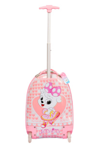 Alezar Lasten Matkalaukku pinkki 16