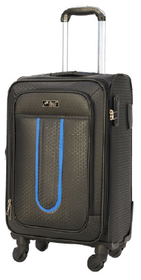 Alezar Pyramid Matkalaukku harma/sininen 28''