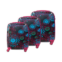 Alezar Floreale Matkalaukkusetti Multicolor Kukka (20