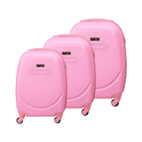 Alezar Salsa matkalaukkusetti Pinkki 360* (20